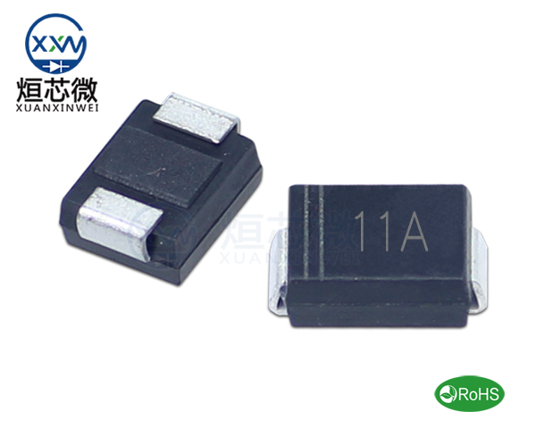 P6SMB11A參數,TVS二極管P6SMB11A瞬態(變)抑制二極管
